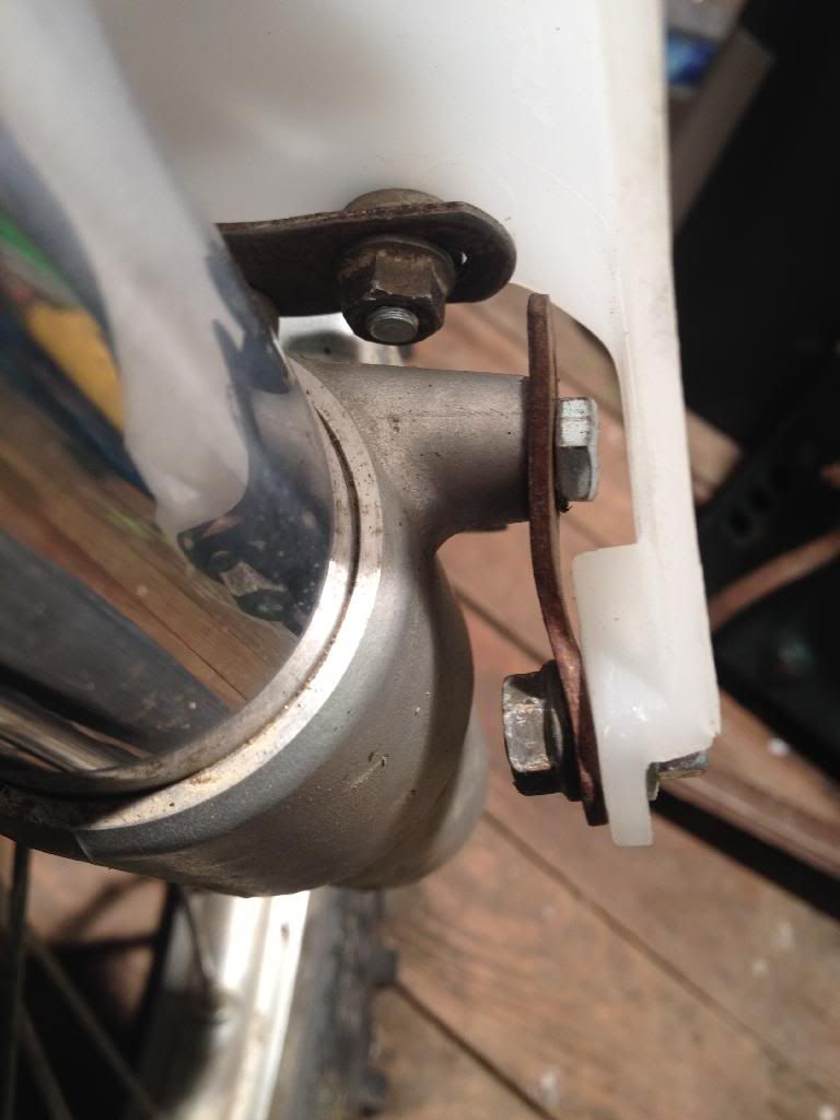 Kx fork guards on klx300 forks how to